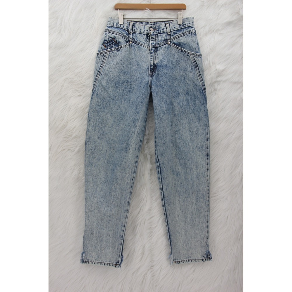 Vintage Levis 900 Series Jeans Juniors 9 Acid Wash High Rise Tapered USA 80s Mom